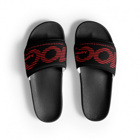 Stripe 100 - Men’s Red Logo 100mph (G1) Slides