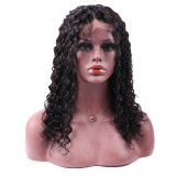 Abijale Lace Front Human Hair Wigs For Black Women Pre Plucked Remy Malaysia Human Hair Water Wave Wig With Baby HairAdd product