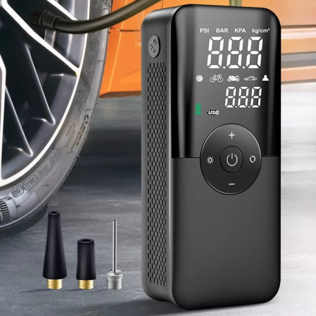 Portable Electric Tire Inflator & Bank charger