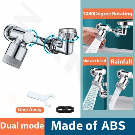 1080° Swivel Robotic Arm Swivel Extension Faucet Aerator