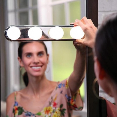 Hollywood Led Makeup Mirror Light Suction Cup