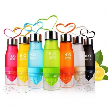 H2O Fruit Juice Infuser Water Bottle