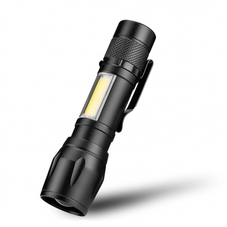 LED Super Bright Waterproof Torch Flash Light By 1 x AA Battery