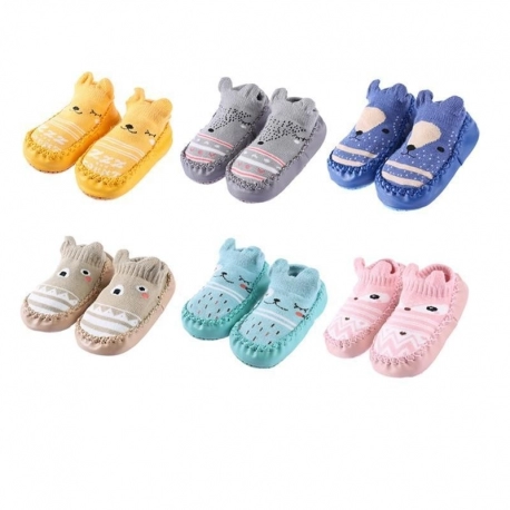 Winter Newborn AntiSlip Animal Socks For A Baby
