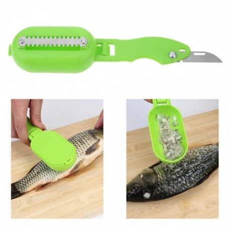 Portable Fish Cleaning Plastic Scraper Tool