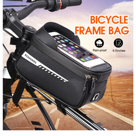 6.5 Inch Phone Max Cycling Mtb Front Touch Screen Frame Tube Bag Bicycle