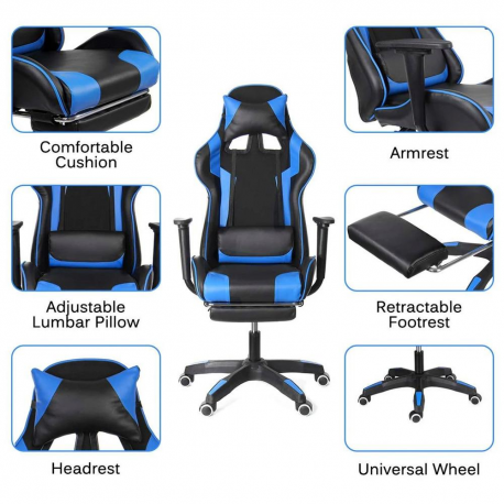 Ninja Dragon Leather Computer Gaming Chair