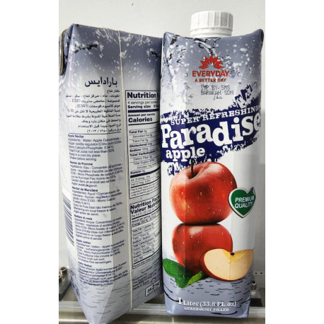 1Litre Paradise - Apple Juice