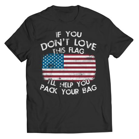 Love This Flag Tee Shirt - Unisex TEE