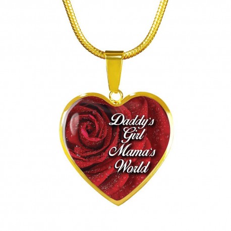 Daddy's Girl, Mama's World - Gold Heart