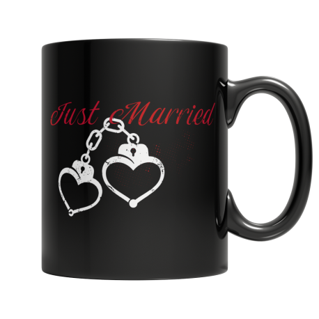Just Married - Handcuffs