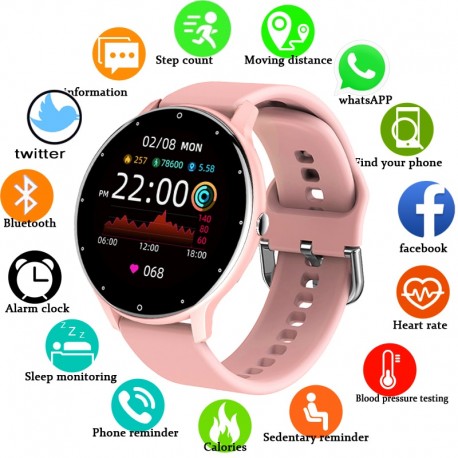 Health Monitor Ladies Smart Watch
