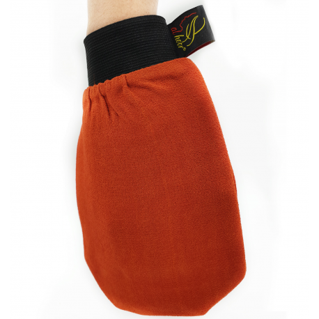 Al HOOR Exfoliating Mitt & Glove - Removes Dead Skin, Ingrown Hair, and Fake Tan - Smooths and Clears Blemishes