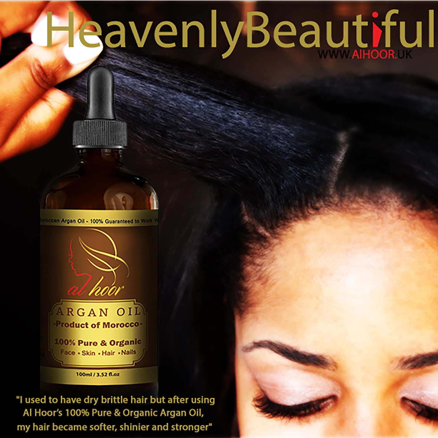 Al hoor argan oil for Afre Hair