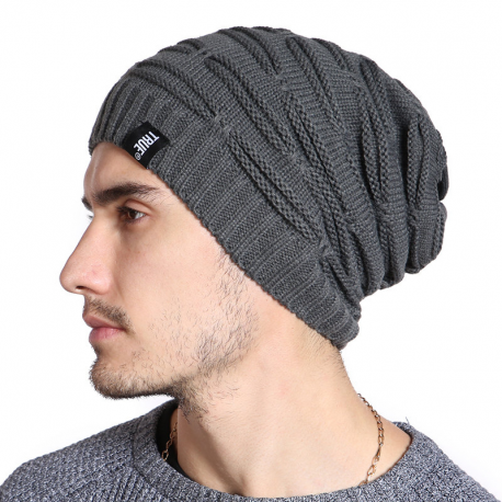 Long Size Knitted Beanie