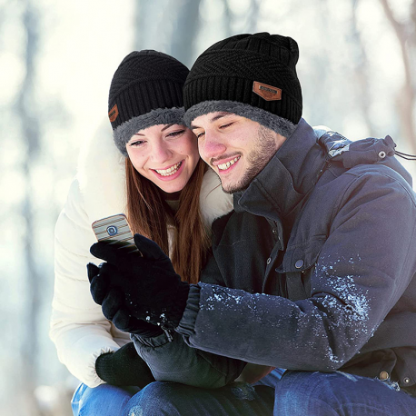 Thick Knitted Winter Beanie