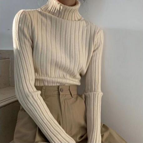 Turtleneck Thermal Sweater