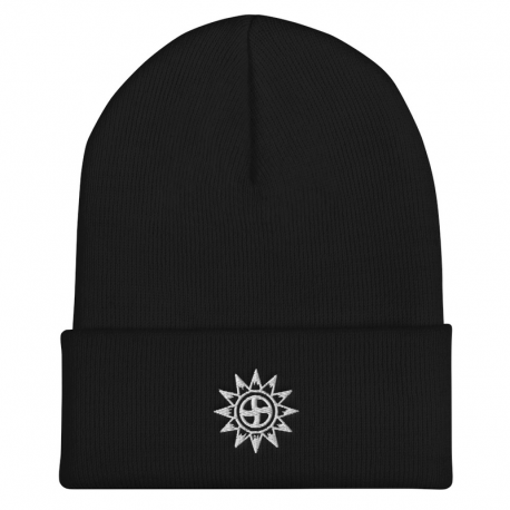 Happiness Through All Stages of Life Cuffed Beanie