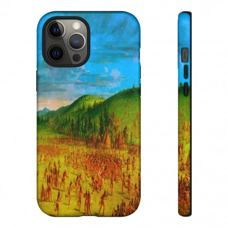 Ball Play of the Choctaw iPhone Compatible Tough Case