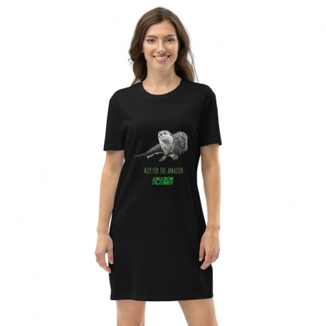 Eco t-shirt dress - River Otter
