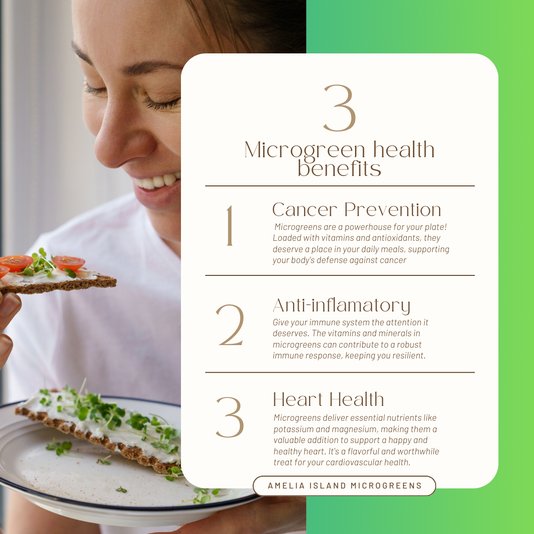 What are the health benefits of microgreens