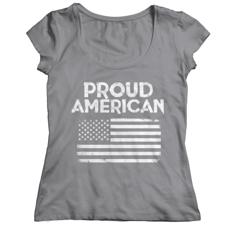 Proud American Ladies Classic T-Shirt