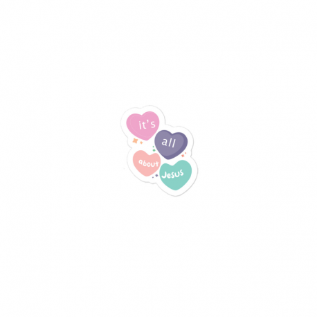 It's All About Jesus stickers