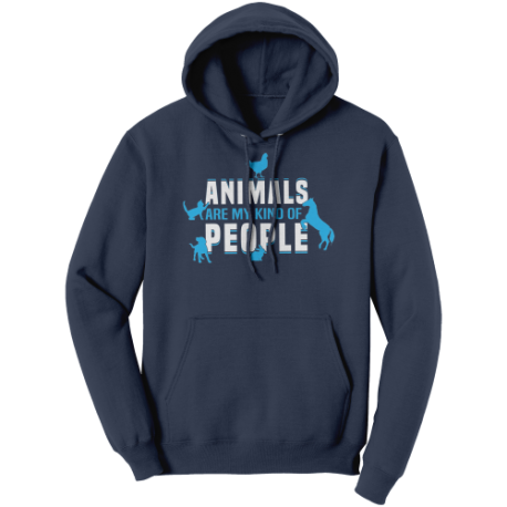 Animals Are My Kind Of People Unisex Hoodie