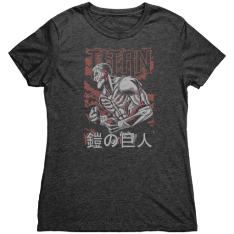Reiner Braun Attack On Titan T-Shirt For Women