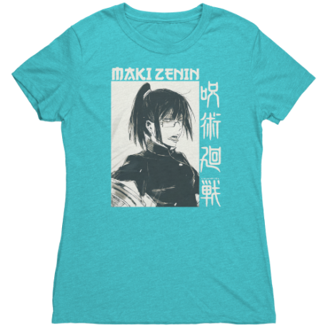 Maki Zenin Jujutsu Kaisen T-Shirt For Women