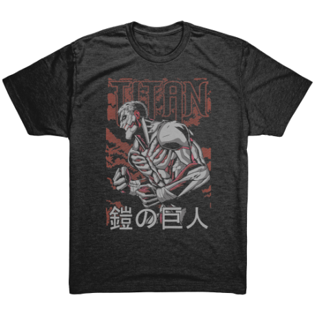 Reiner Braun Attack On Titan T-Shirt For Men