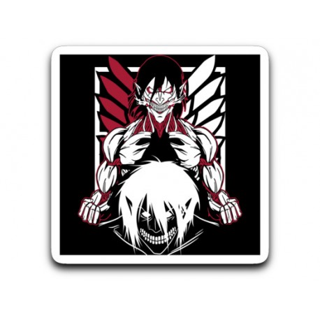 Eren Yeager Attack On Titans Stickers 2
