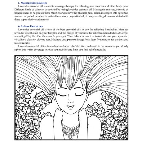 21 Benefits of Using Lavender Essential Oil With Coloring Pages