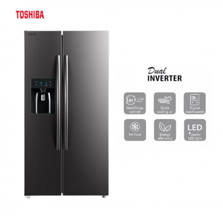Side-by-Side Door Refrigerator