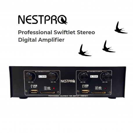 Professional Swiftlet Stereo Digital Amplifier