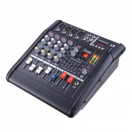 4-Channel Powered Mixer