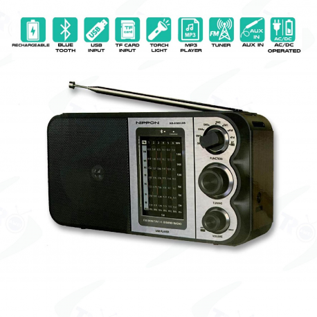 Nippon Portable Radio Player (8 Band)