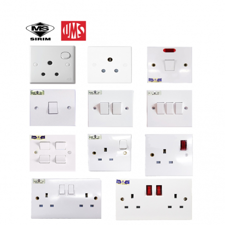 UMS Bakelite Series Switch Socket