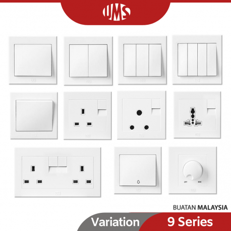 UMS 9 Series Switch Socket