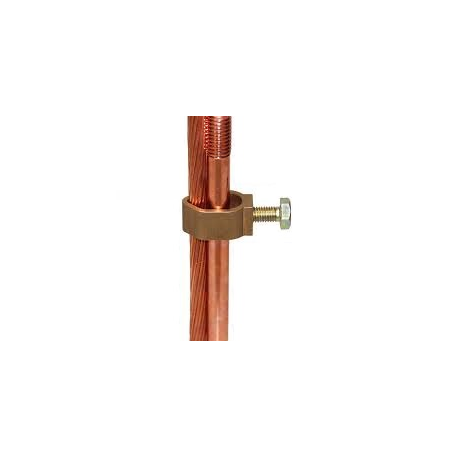 Copper Rod & Clamp