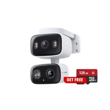 Indoor/Outdoor 2K Dual Lens Camera
