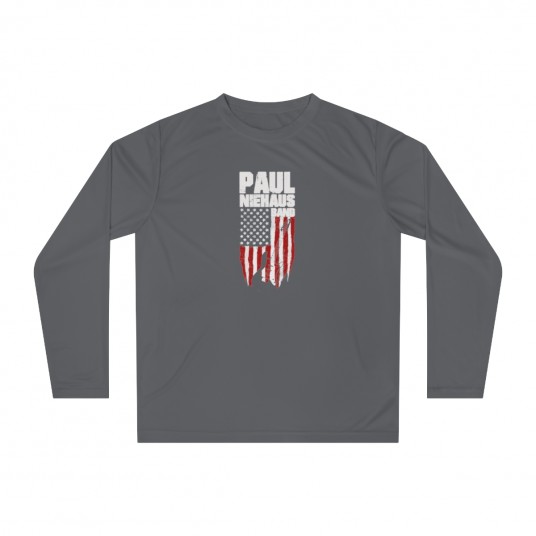 PNB Flag Merch Performance Long Sleeve Shirt