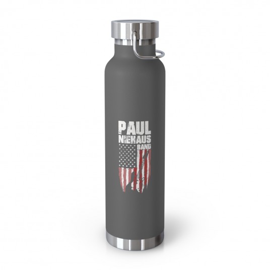 PNB Flag Merch Copper Vacuum Insulated Bottle  22oz