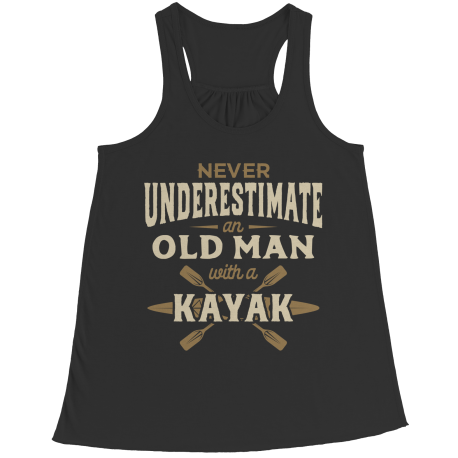 Never Underestimate An Old Man With A Kayak