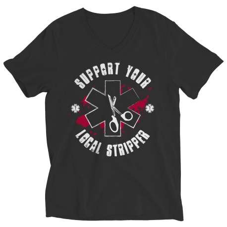 Support Your Local Stripper - Ladies Vneck