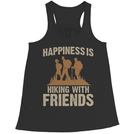 Happiness Is Hiking With Friends