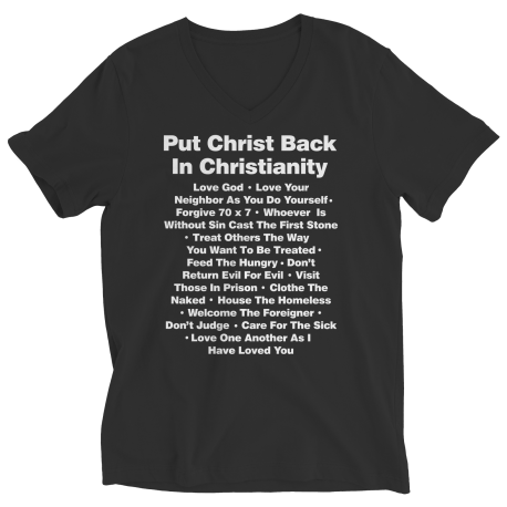 Put Christ Back In Christianity