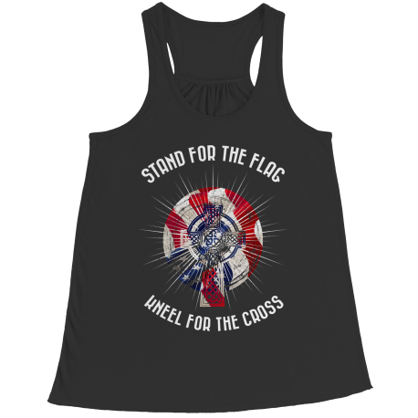 Limited Edition - Stand for the Flag, Kneel for the Cross