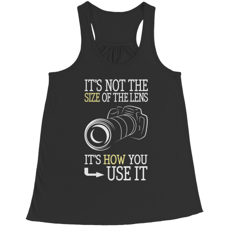 Limited Edition - It's Not The Size Of The Lens But How You Use It
