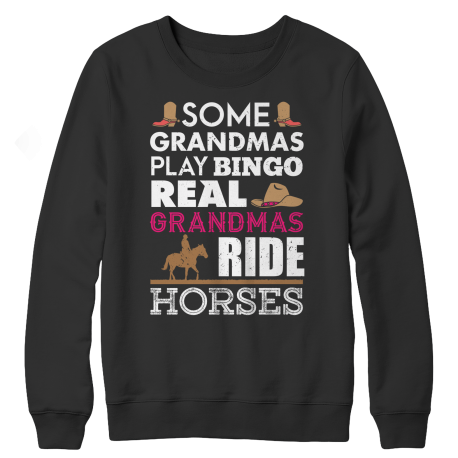 Real Grandmas Ride Horses